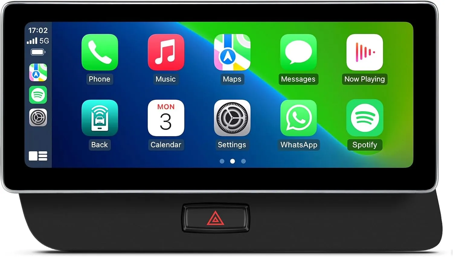 10.25-inch Car Stereo Touchscreen for Audi Q5 2009-2017 with Audi Multimedia System, Android Auto Wireless CarPlay Bluetooth Upgrade Factory Radio Replacement (10.25" Multimedia)