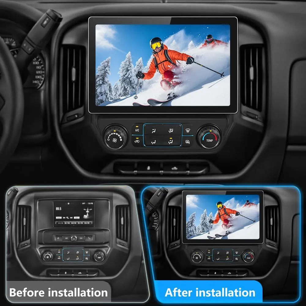 13.1 inch Car Radio for Chevy Silverado GMC Sierra 2014-2018 with CarPlay Android Auto
