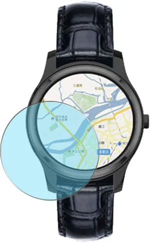 [3 Pack] Synvy Anti Blue Light Screen Protector, compatible with FINOW X1 Smartwatch smart watch Guard Skin [ Not Tempered Glass Protectors ]