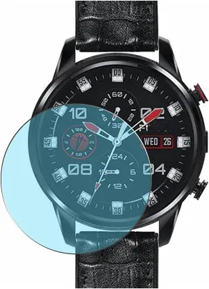 [3 Pack] Synvy Anti Blue Light Screen Protector, compatible with FINOW X7 Smartwatch smart watch Guard Skin [ Not Tempered Glass Protectors ]