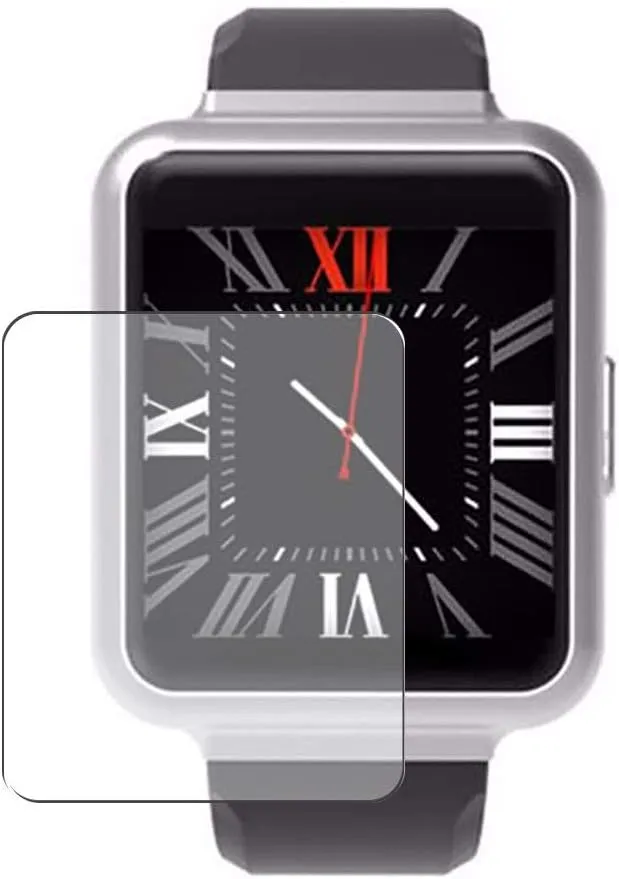 [3 Pack] Synvy Screen Protector Film, compatible with FINOW Q1 Smartwatch smart watch Guard Skin [ Not Tempered Glass Protectors ]