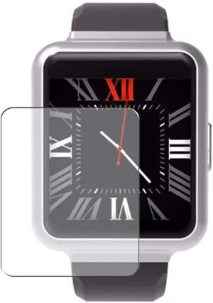 [3 Pack] Synvy Screen Protector Film, compatible with FINOW Q1 Smartwatch smart watch Guard Skin [ Not Tempered Glass Protectors ]