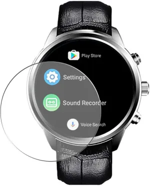 [3 Pack] Synvy Screen Protector Film, compatible with FINOW X5 AIR Smartwatch smart watch Guard Skin [ Not Tempered Glass Protectors ]
