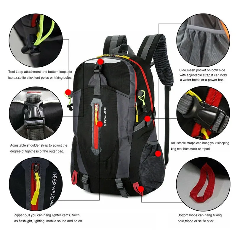 40L Hiking Backpack