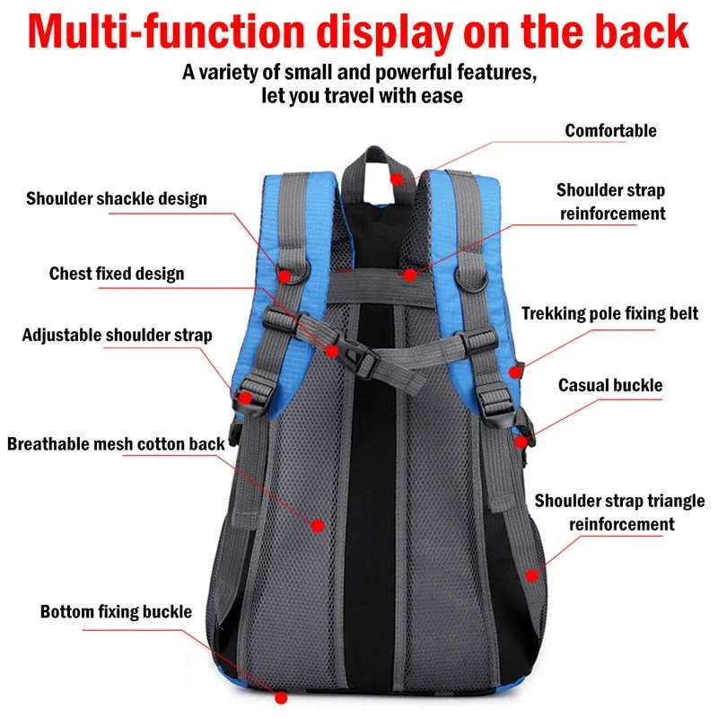 40L Hiking Backpack