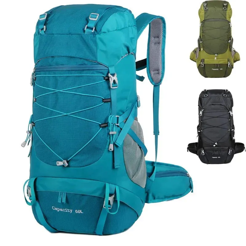 50L Waterproof Travel Backpack