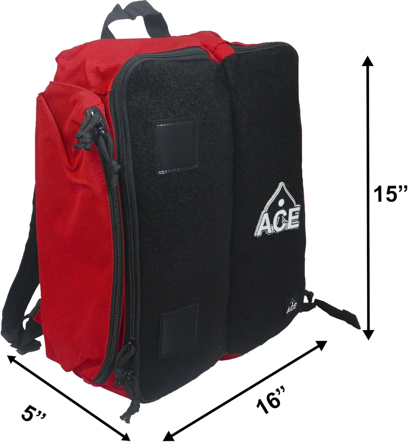 ACE PRO Cornhole Backpack with ACE Patch - Holds Up to Six Cornhole Bag Sets (Up to 24 Bags)