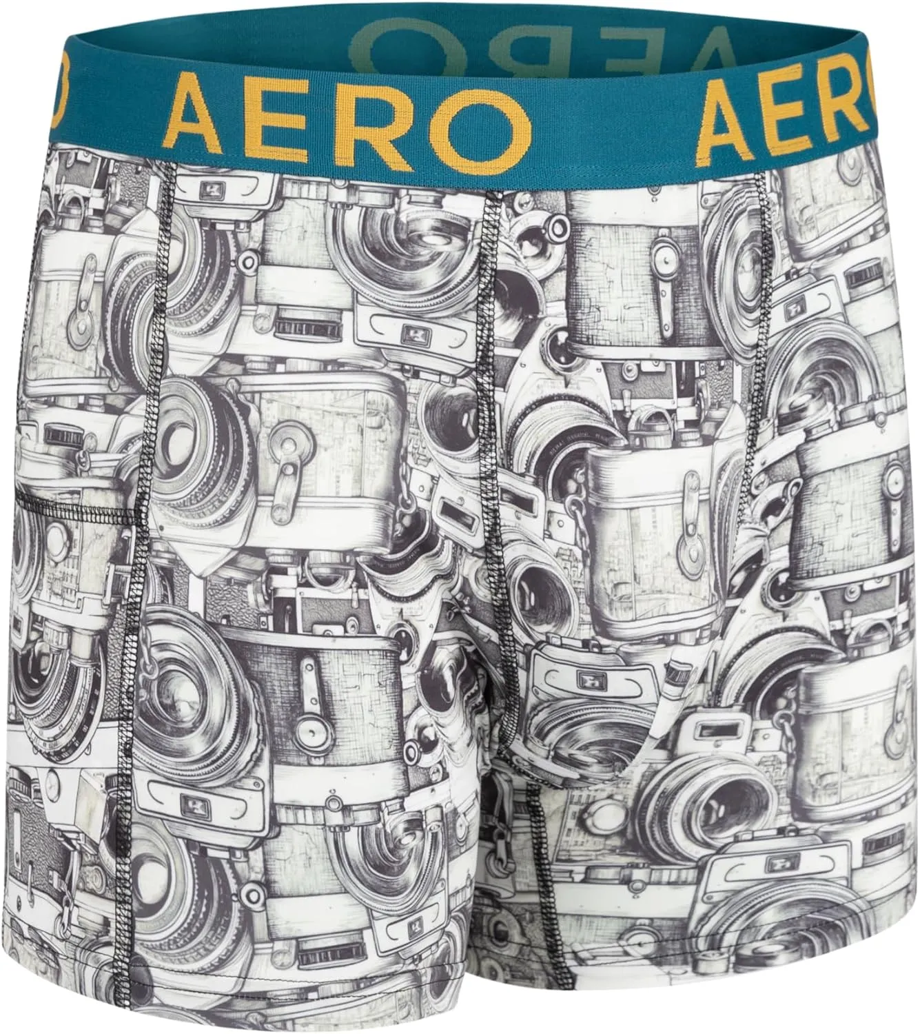 Aeropostale Mens Performance Compression Boxer Briefs Underwear Athletic Shorts, Baselayer Running Workout Fitness Shorts
