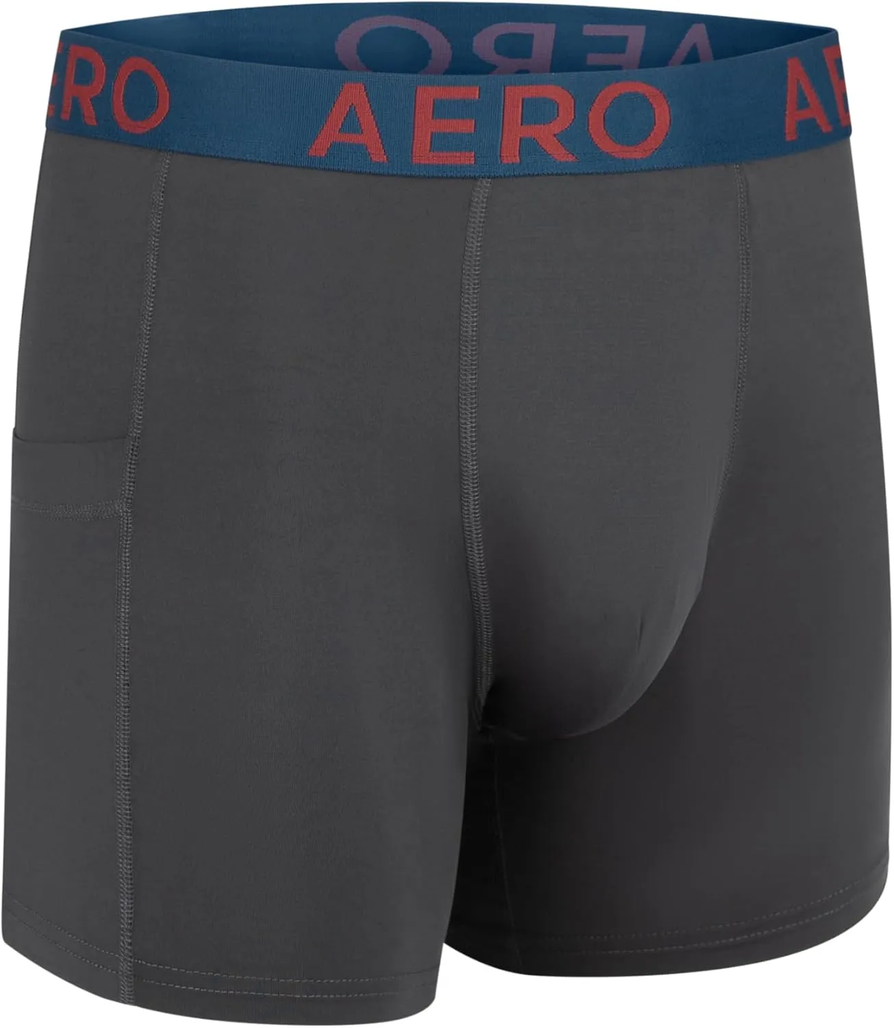 Aeropostale Mens Performance Compression Boxer Briefs Underwear Athletic Shorts, Baselayer Running Workout Fitness Shorts