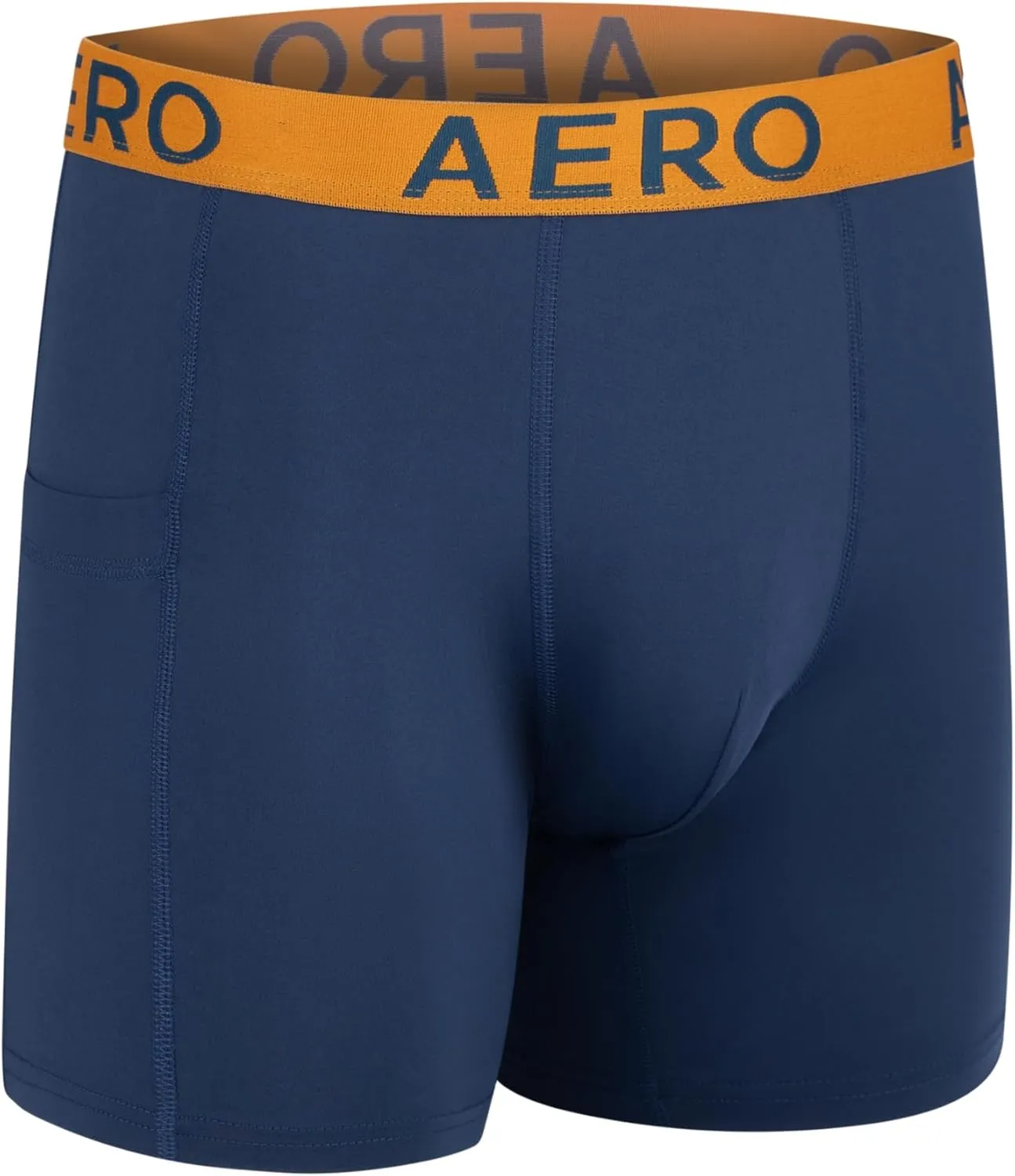 Aeropostale Mens Performance Compression Boxer Briefs Underwear Athletic Shorts, Baselayer Running Workout Fitness Shorts