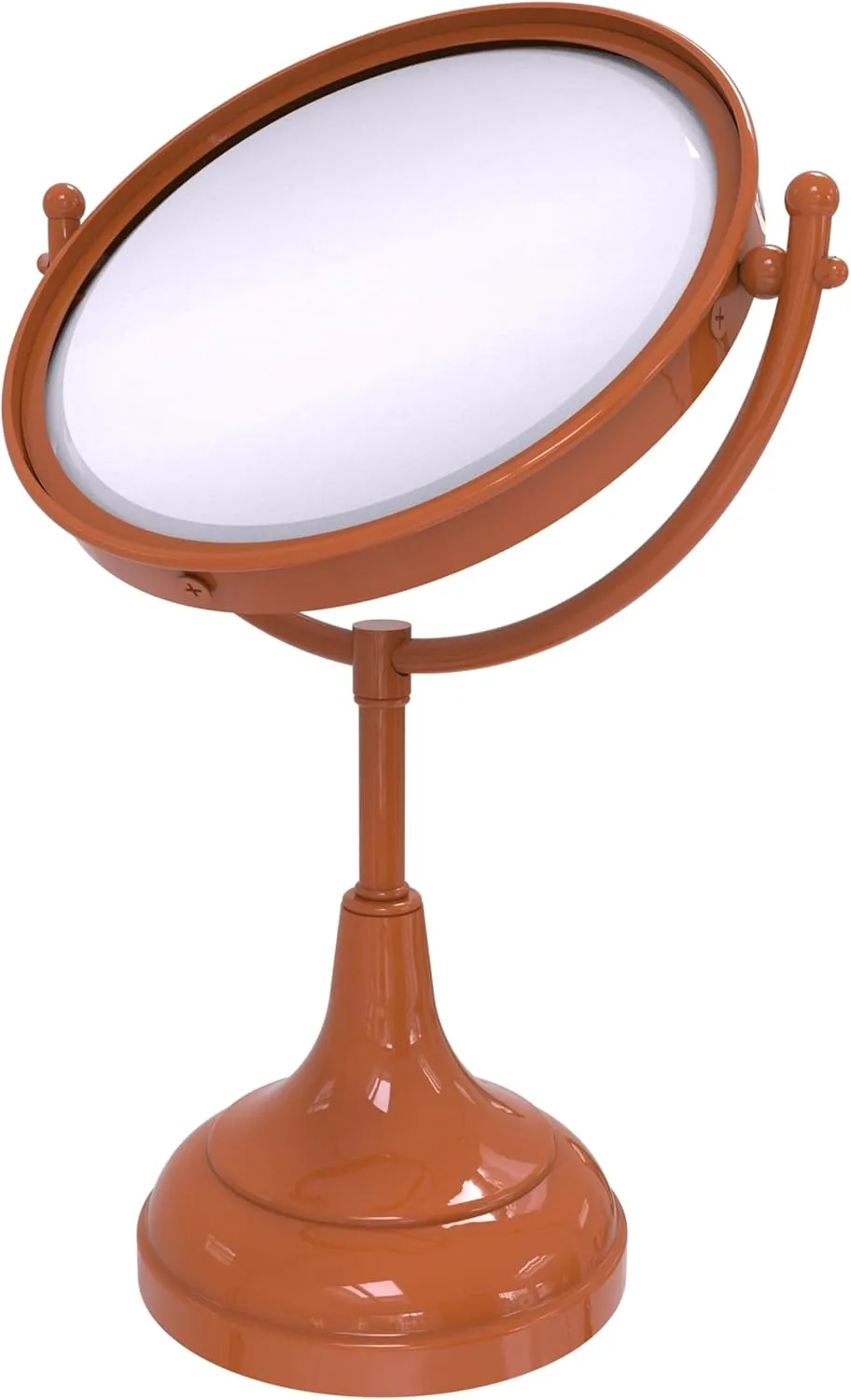 Allied Brass DM-2/3X-ASP 8 Inch Vanity Top Make-Up Mirror 3X Magnification, Autumn Sparkle