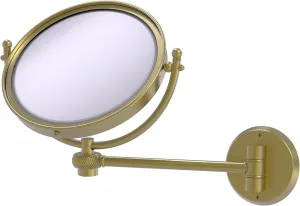 Allied Brass WM-5T/3X-GLT 8 Inch Wall Mounted Make-Up Mirror 3X Magnification, Glokzin Teal