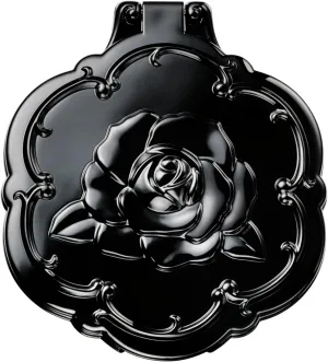 ANNA SUI Beauty Mirror Rose, Compact Folding Hand Mirror with Magnifying Glass, Decorative 3D Rose Design