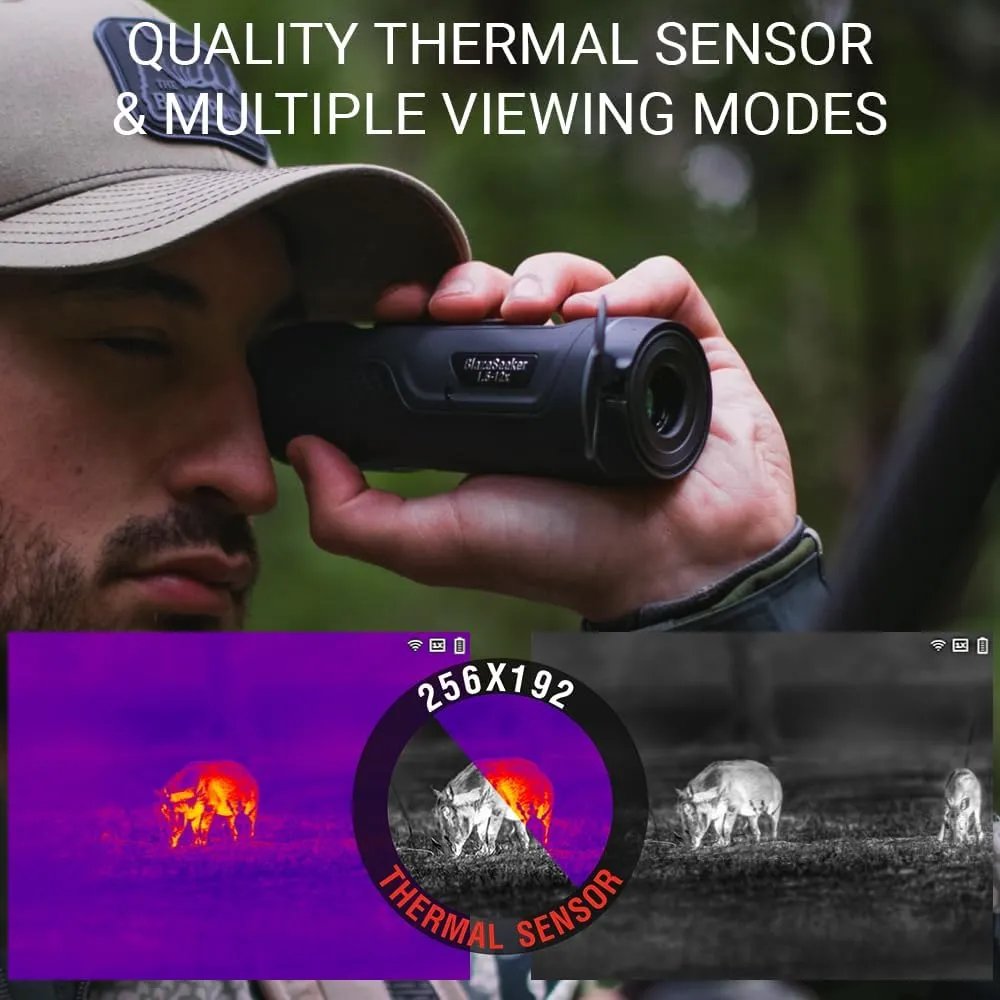ATN BlazeSeeker-210 Thermal Imaging Monocular 256x192; 1.5-12x 12 Micron <35 NETD 50 Hz