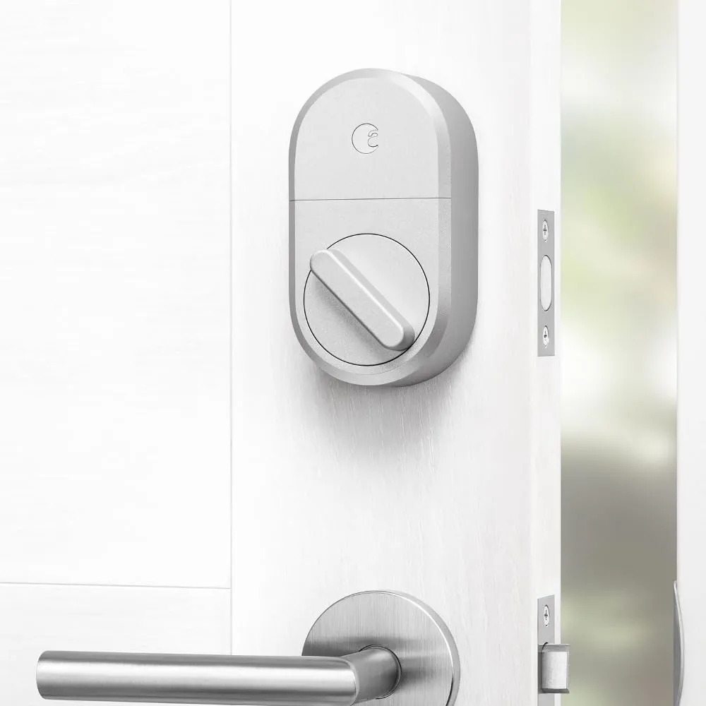 August Home Smart Lock, 3rd Generation – Silver