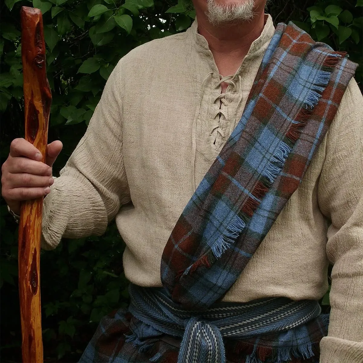Authentic Wool-Blend Ancient Kilt - Traditional Pleat Each Time You Wear It - Adjustable and Versatile. (MacLaren Modern)