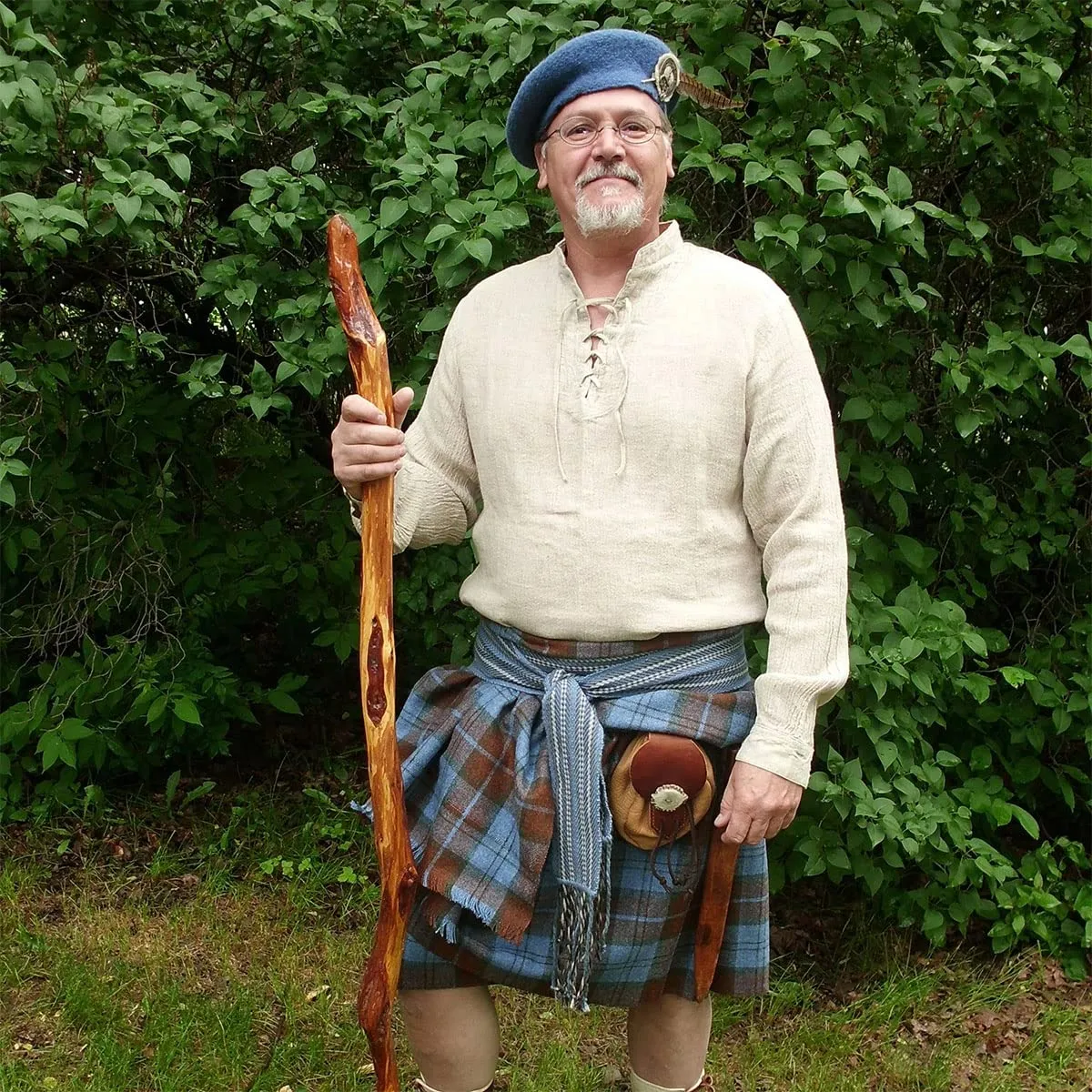 Authentic Wool-Blend Ancient Kilt - Traditional Pleat Each Time You Wear It - Adjustable and Versatile. (MacLaren Modern)