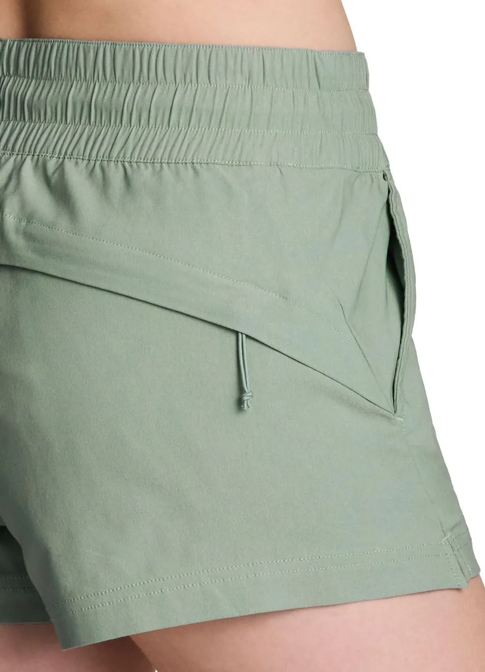 Avalanche Women's Stretch Twill Hiking Shorts, Lightweight Quick Drying Walking Short for Women with Zipper Pockets