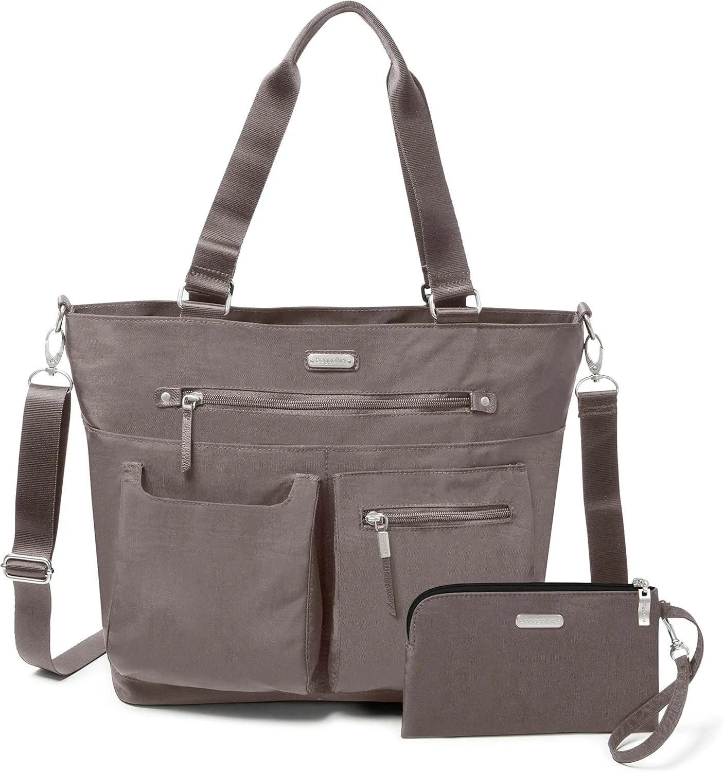 Baggallini Any Day Tote with RFID Phone Wristlet