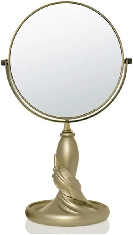 Beauty Desktop Double Sided Mirrors Decoration Bedroom °Rotating Mirrors Creative Mirrors Makeup Mirrors Hd Dressing Mirrors