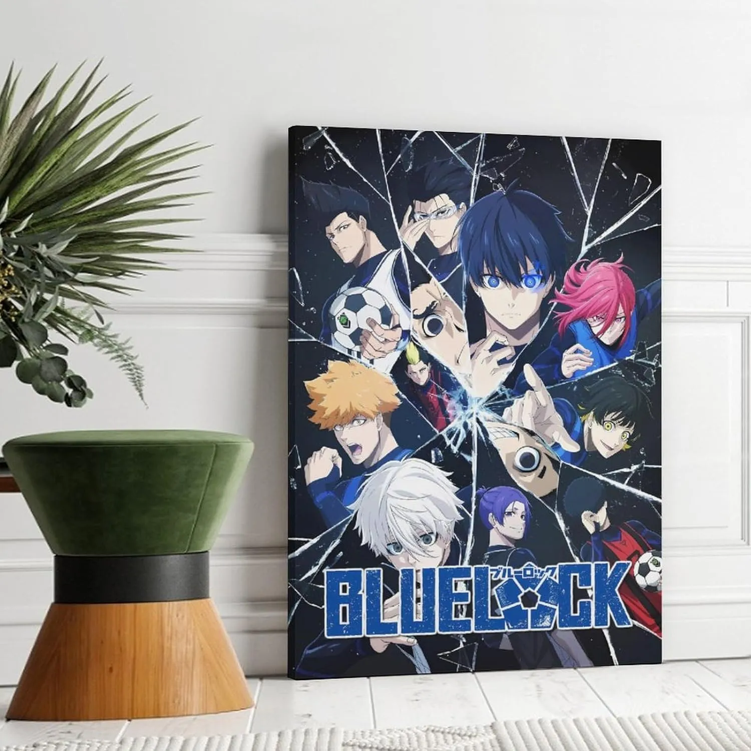 Blue L Ock Anime Poster Bedroom Decoration Sports Posters 12x18inchs(30x45cm)