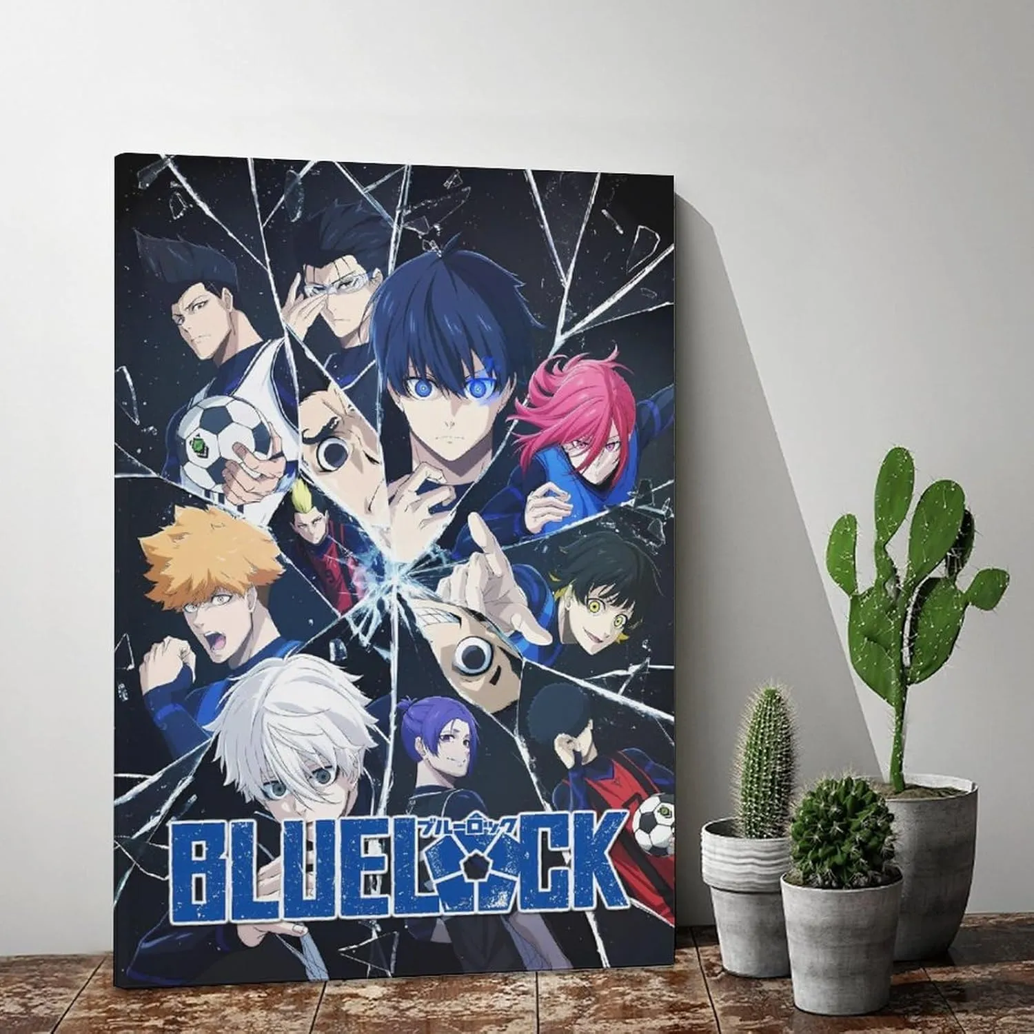 Blue L Ock Anime Poster Bedroom Decoration Sports Posters 12x18inchs(30x45cm)