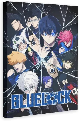 Blue L Ock Anime Poster Bedroom Decoration Sports Posters 12x18inchs(30x45cm)