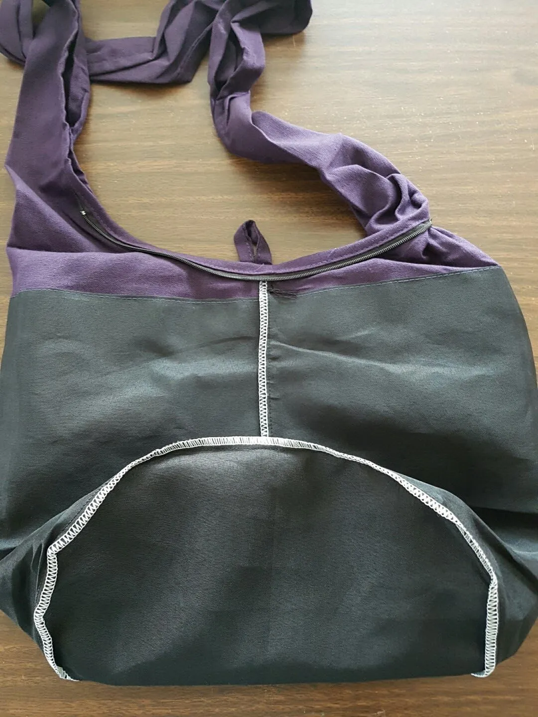 BTP! Thai Monk Buddha Cotton Sling Crossbody Messenger Bag Shlouder Purse Hippie Hobo Medium