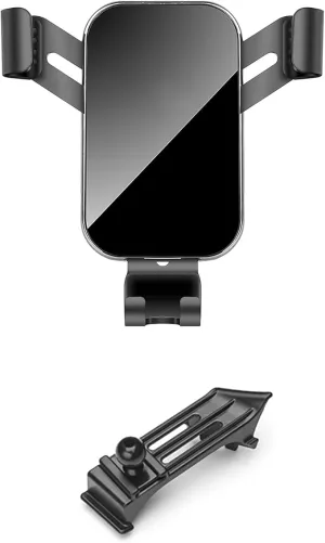 Car Phone Holder for Buick Excelle 2015-2020,ABS Car Phone Mount Cradle Air Vent Car Phone Mount Ultra Stable Hook Clip 360° Rotation for 4.0''-7.0'' Smartphones Car Accessories,Black