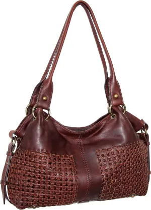 Caroline Leather Satchel