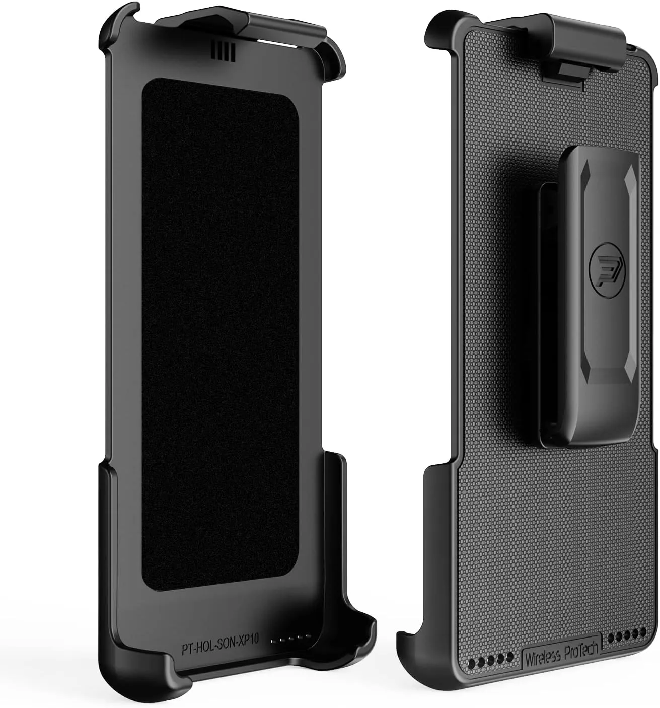 Case Compatible with Sonim XP10 (Phone Model XP9900), Swivel Belt Clip Holster with Secure Latch