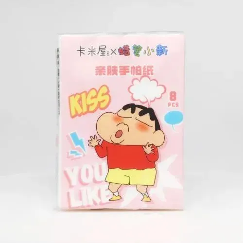 Cheeky Crayon Shinchan Pocket Wipes (Pack of 6)