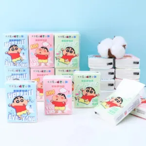 Cheeky Crayon Shinchan Pocket Wipes (Pack of 6)