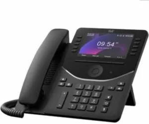 Cisco DP-9861 IP Phone - Corded - Corded/Cordless - Bluetooth, Wi-Fi - Desktop - Carbon Black - 10 x Total Line - VoIP - 5" LCD - IEEE 802.11a/b/g/n/ac - 2 x Network (RJ-45) - PoE Ports
