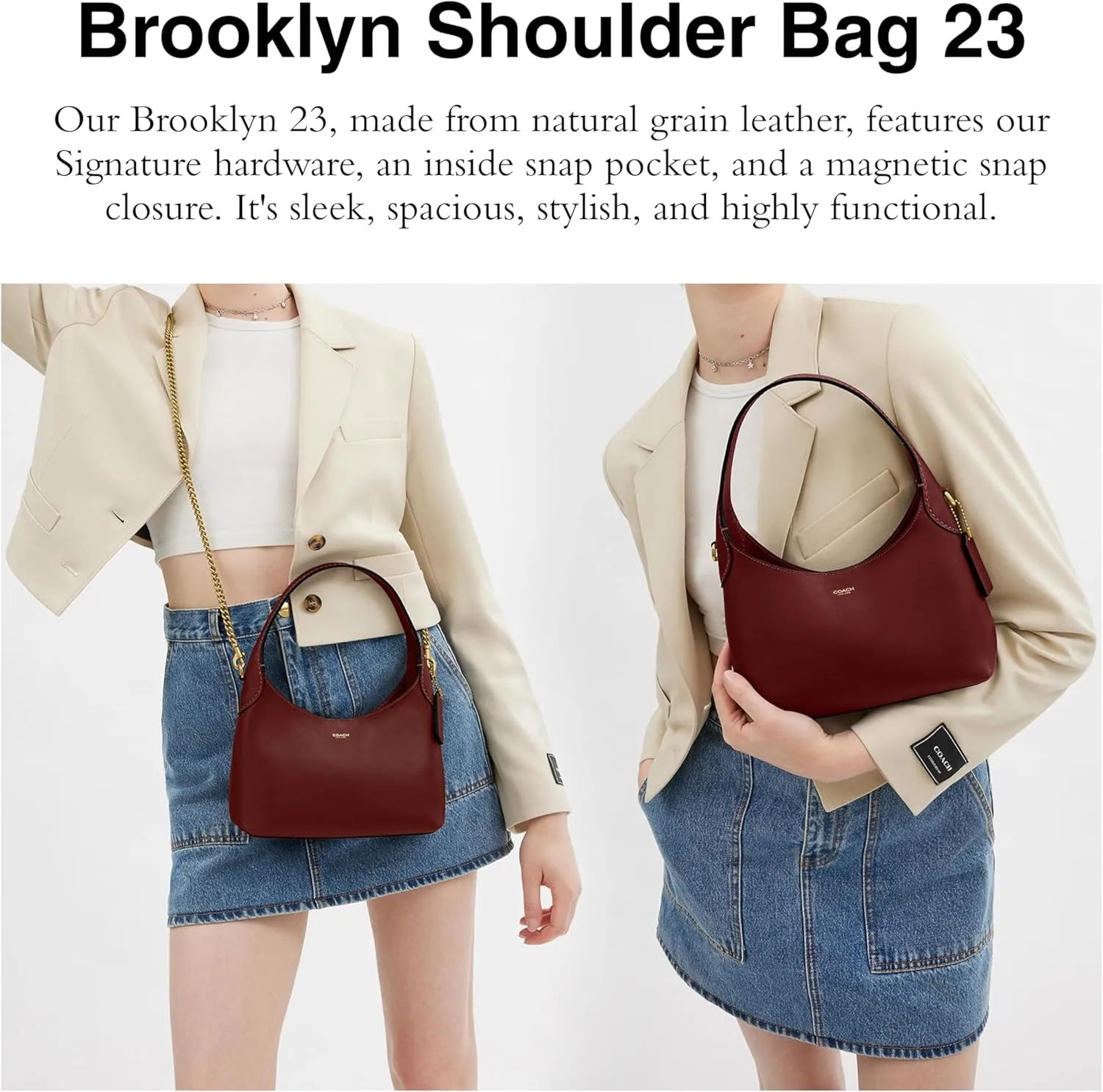 Coach Brooklyn Shoulder Bag 23