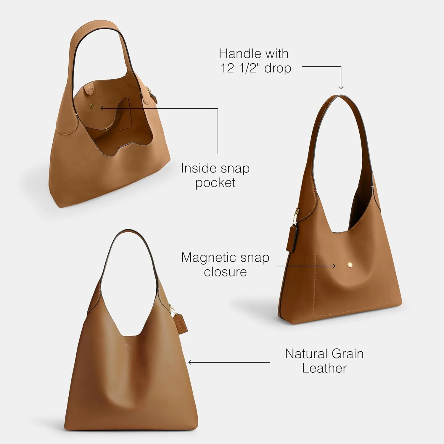 Coach Suede Brooklyn Shoulder Bag 39