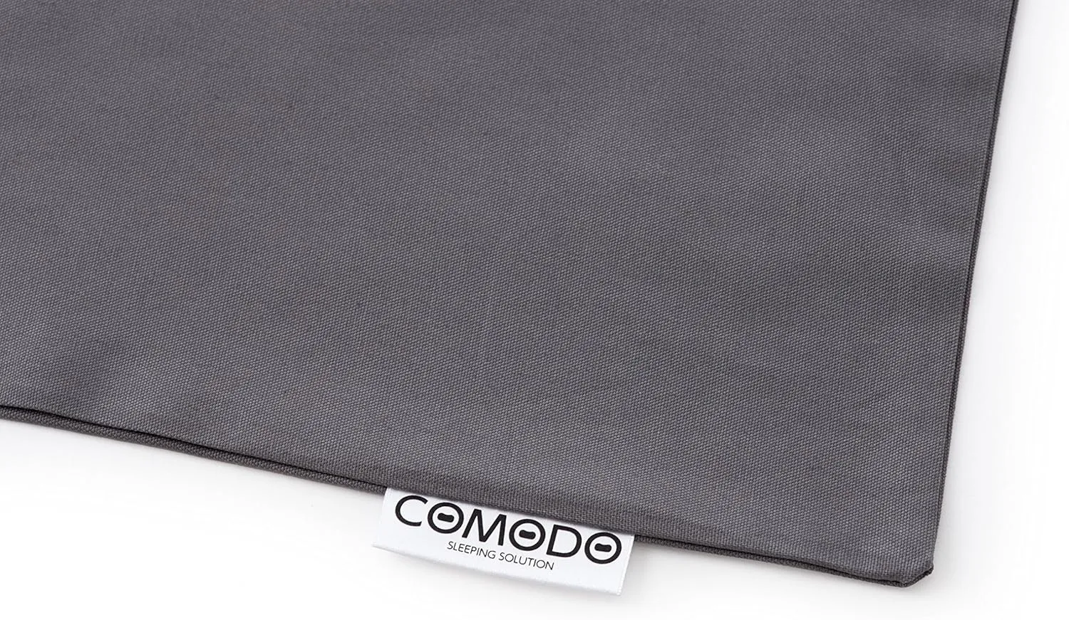 Comodo Original CMC9150R Body Pillow Cover with Zipper 100% Cotton Dakimakura Pillow Case [Made in Japan] (Gray, 20 x 60 inch (150cm x 50cm))