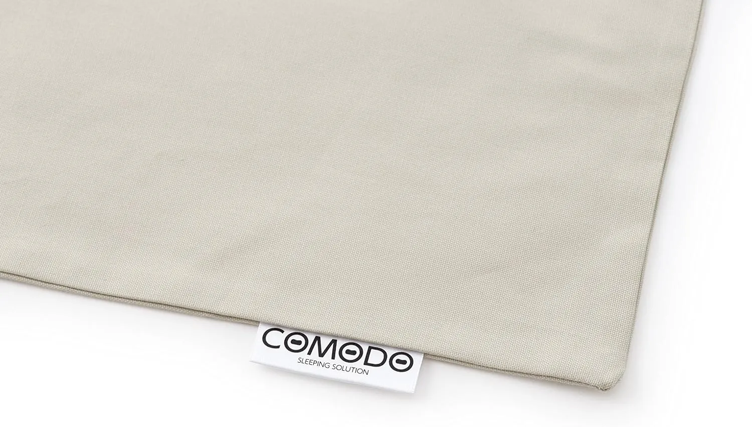 Comodo Original CMC9150R Body Pillow Cover with Zipper 100% Cotton Dakimakura Pillow Case [Made in Japan] (Sand Beige, 20 x 60 inch (150cm x 50cm))