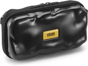 CRASH BAGGAGE Mini Icon Bag - Hardshell Travel Crossbody, Clutch & Sling Bag with Removable Shoulder Strap, Polycarbonate Case, Secure Interior Pocket - Super Black
