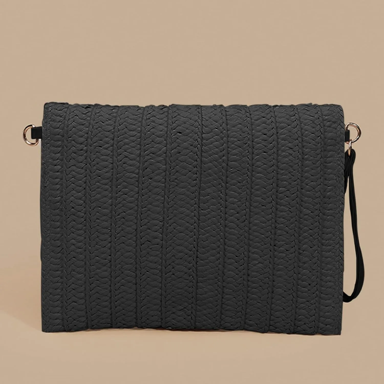 Crossbody Bags for Women, Straw Clutch Purses, Bohemian Handmade Woven Envelope Package