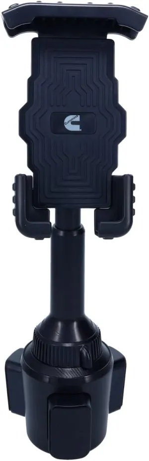 Cummins Cup Phone Holder for Car or Truck CMNCHPH - Adjustable Phone Mount for Cell Phone Car Phone Holder - Black