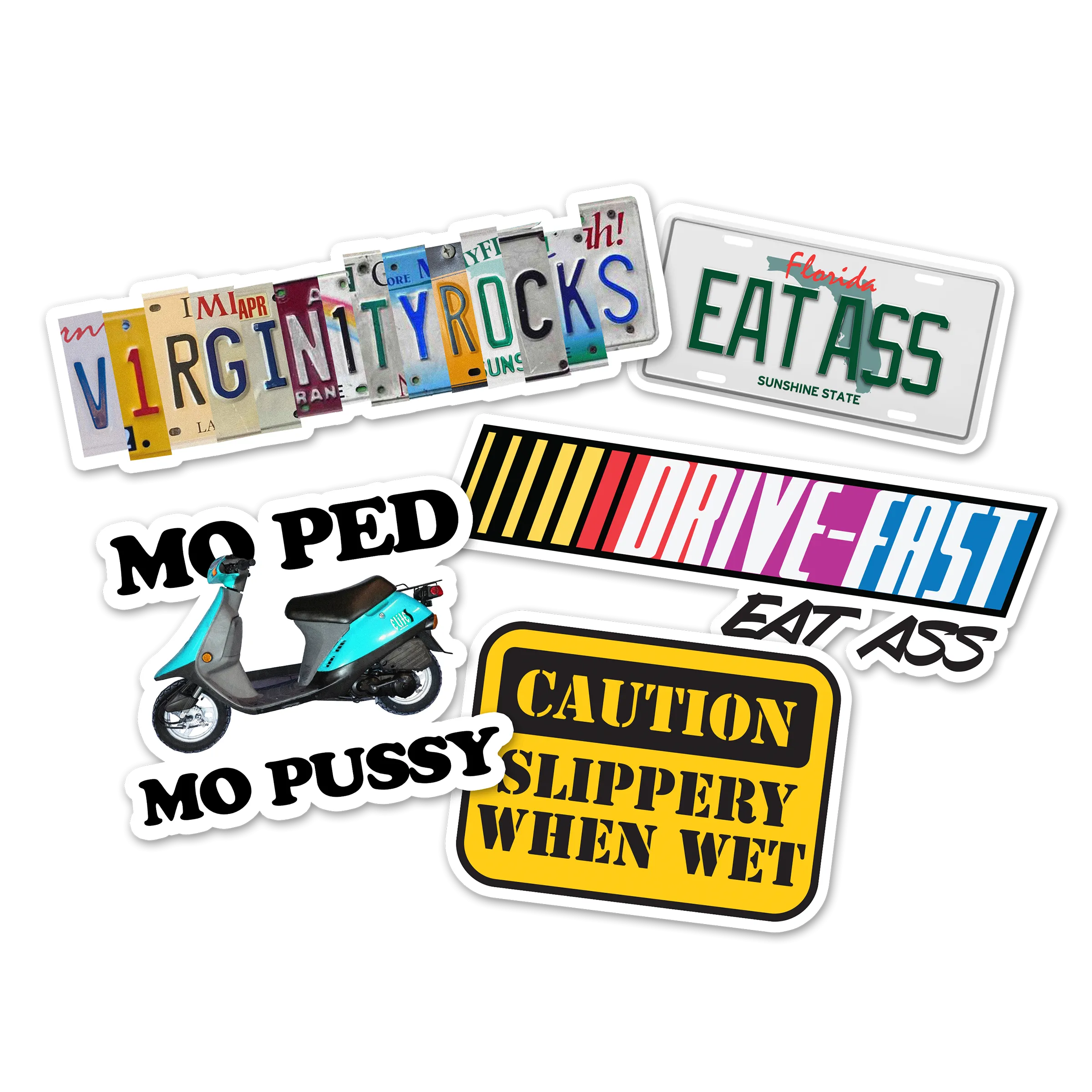 Danny Duncan Cross Country Sticker Pack