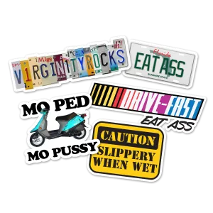 Danny Duncan Cross Country Sticker Pack