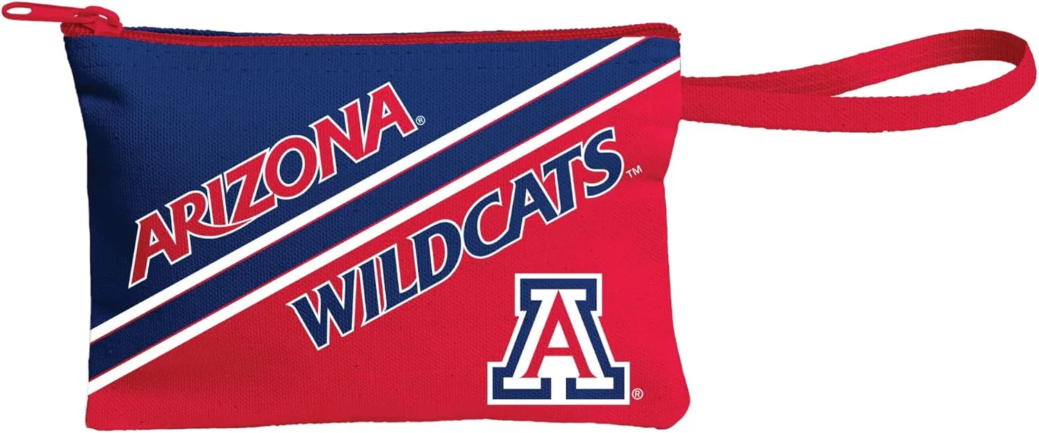 Desert Cactus University of Arizona Wristlet UA Wildcats Vegan Leather (Wristlet)