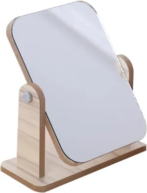 DOITOOL Rotating Vanity Mirror Mirrors Home Decor Girl Cosmetics Mirror to Rotate Chic Decorative Mirror