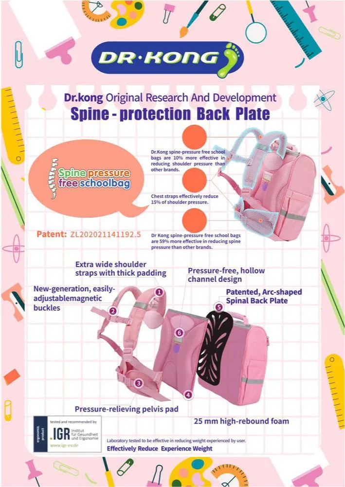 DR.KONG BACKPACKS L SIZE DK-1300221D-GBL(RP : $119.90)