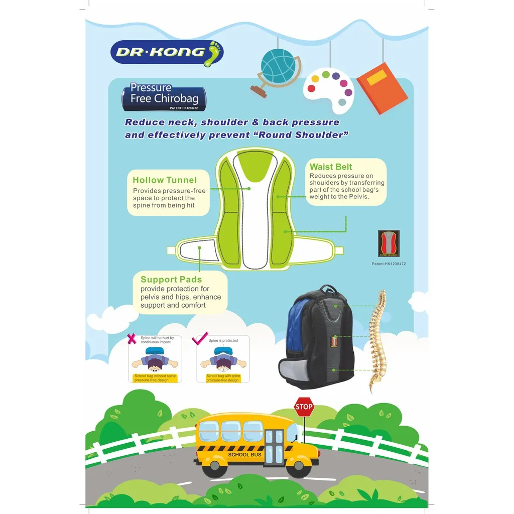DR.KONG BACKPACKS S SIZE DK-1100280-PPB(RP : $119.90)