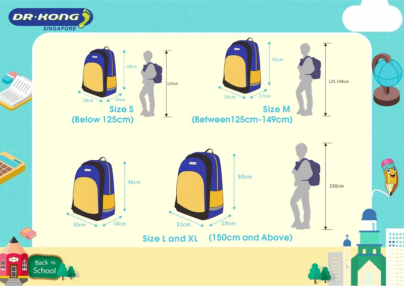 DR.KONG BACKPACKS S SIZE DK-1Z11A3055AM(RP : $119.90)