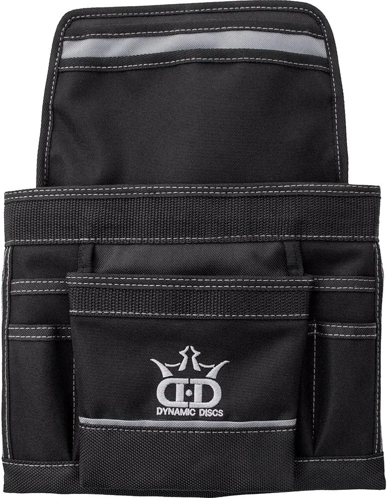 Dynamic Discs ZUCA Cart Putter Pouch | 5-pocket Pouch | Holds 2 Putters | Easily Secure to Zuca Handle with Velcro Strap | Includes 2 grommets for hanging towels and more