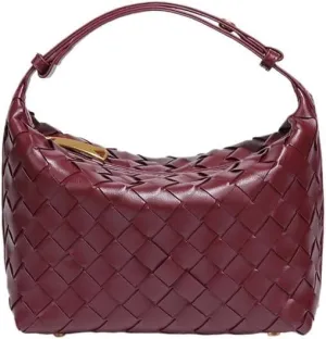 Elegant Woven PU Leather Bag - Versatile and Stylish Shoulder Bag for Women